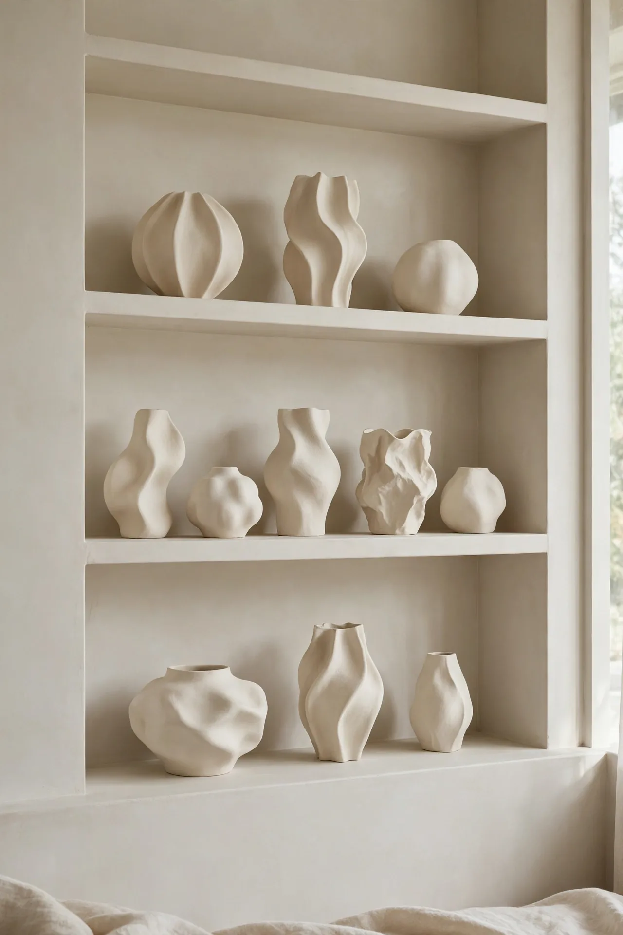 Sculptural Ceramic Vases
