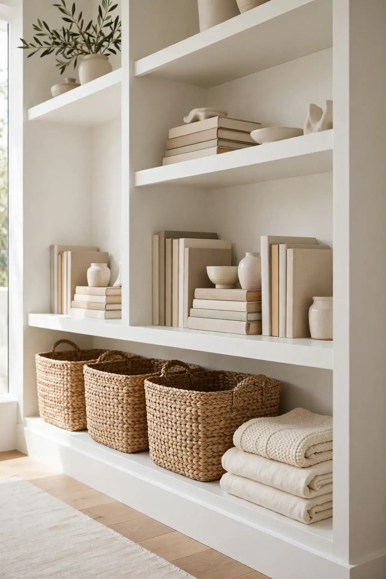 Woven Basket Storage