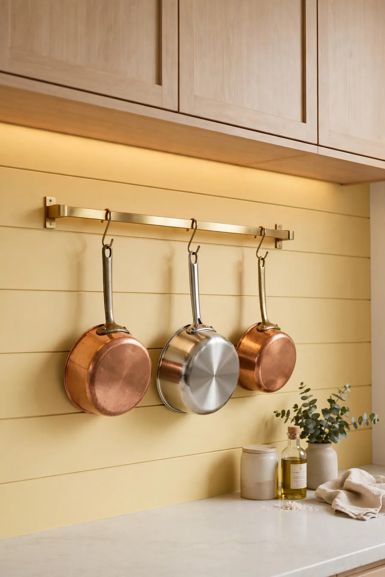 Brass Pot Rail