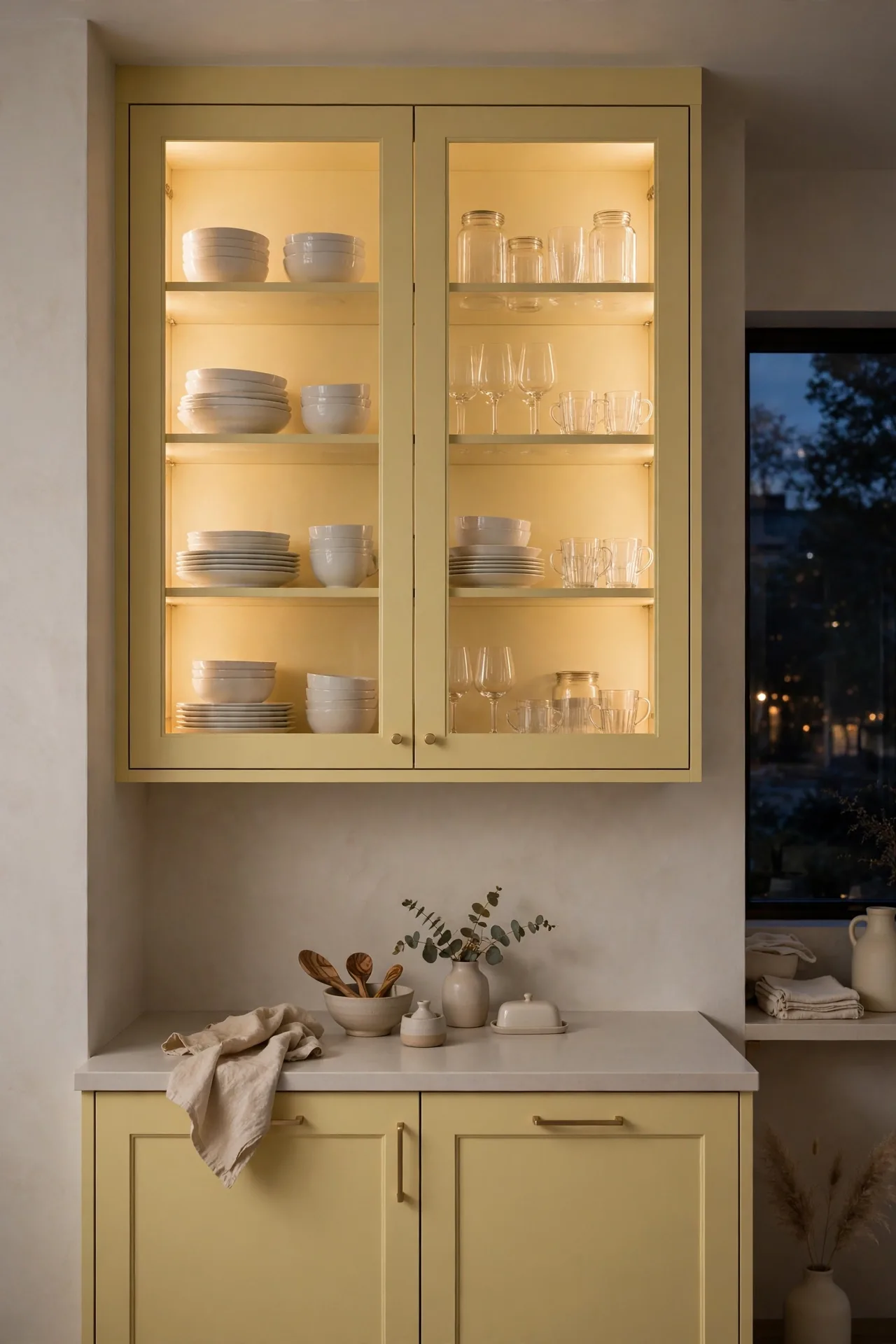 Glass Front Cabinets