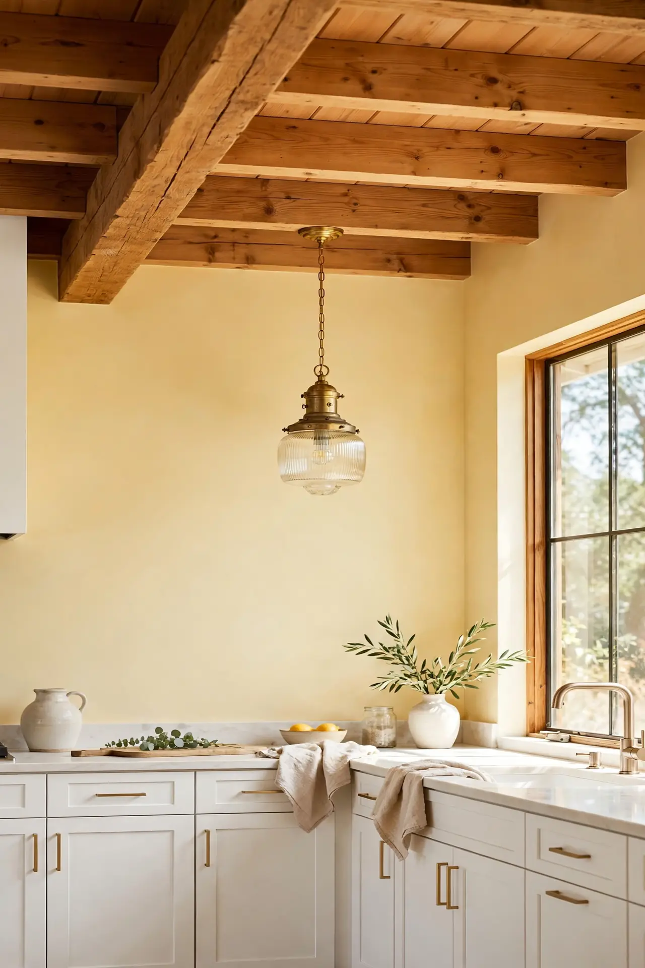 Honey Wood Beams