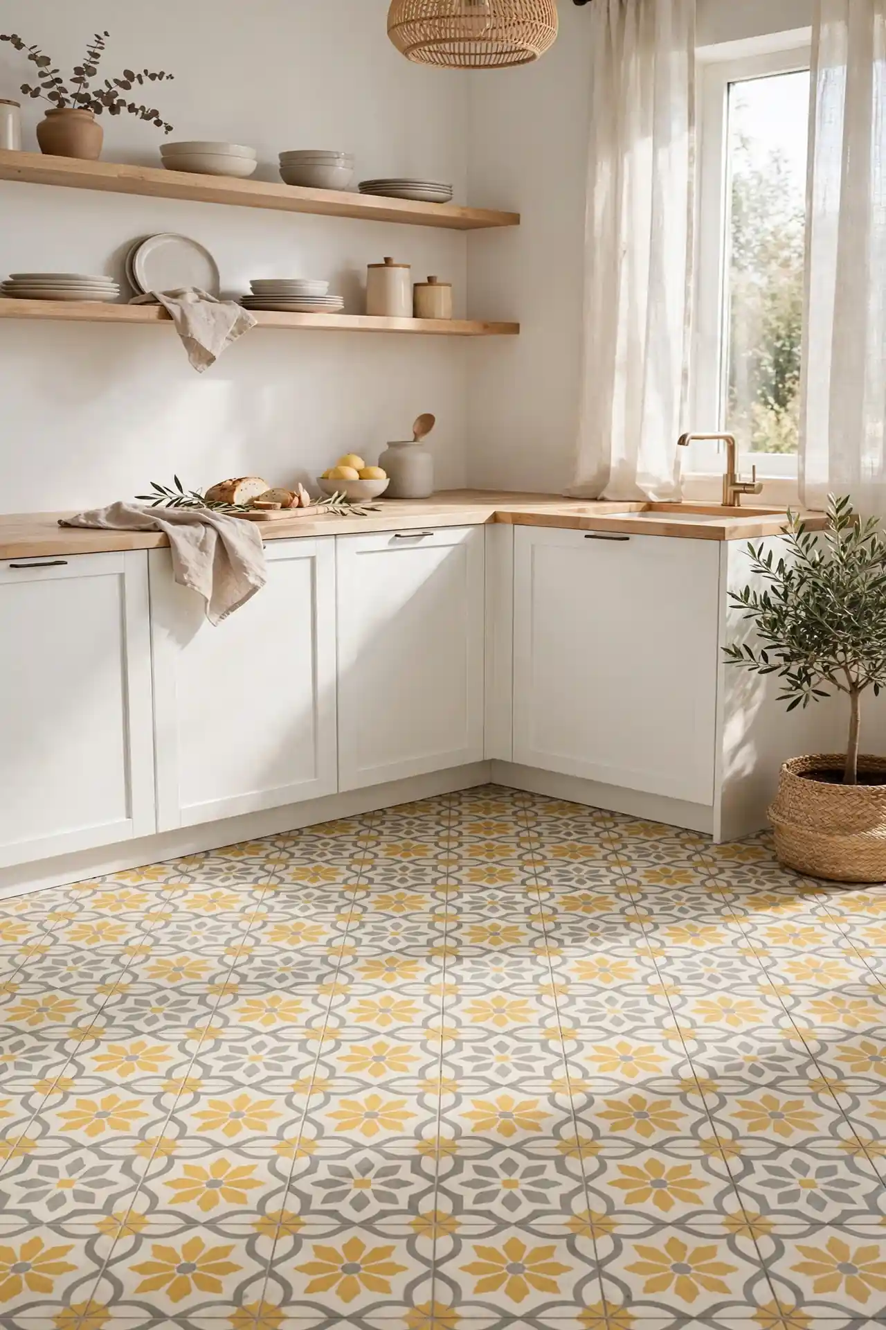 Patterned Cement Tiles