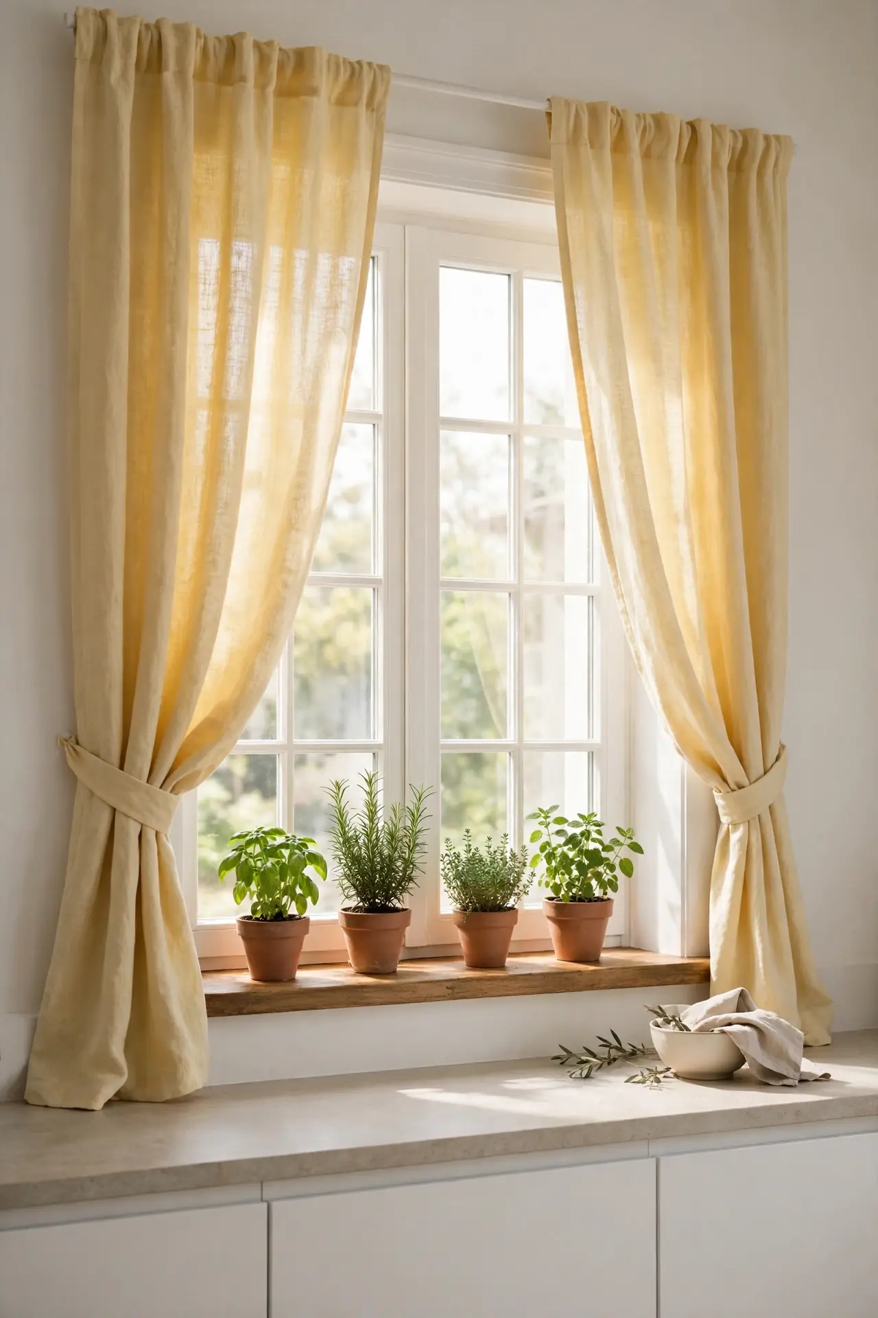 Soft Linen Curtains
