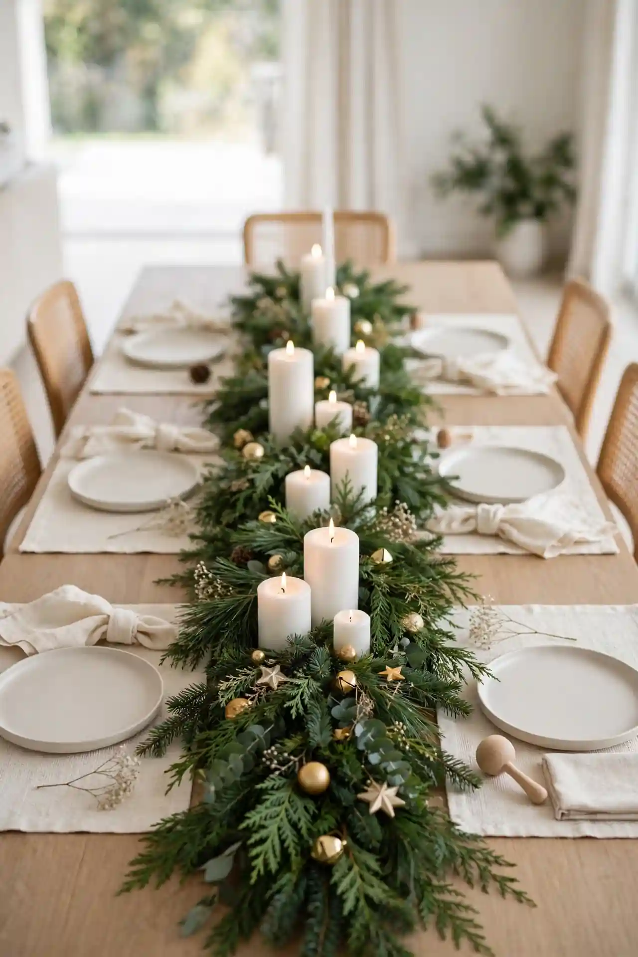 Pinecone Table Decor