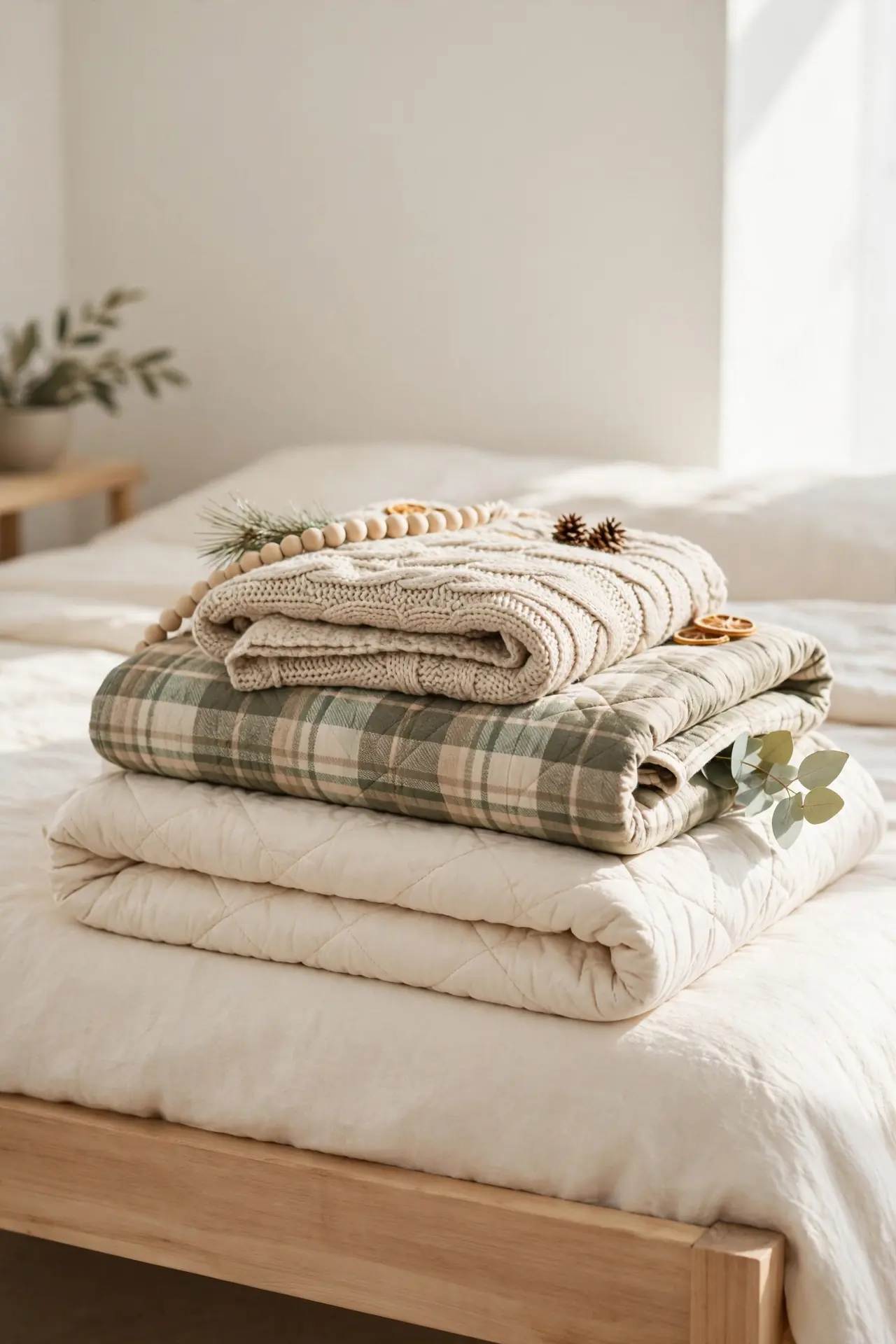 Layered Quilt Stacks