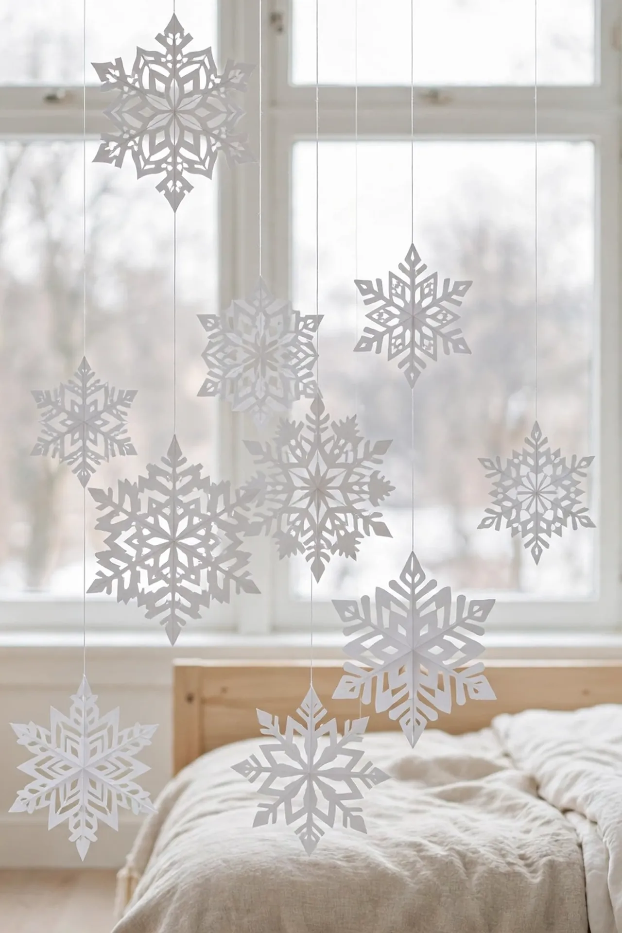 DIY Paper Snowflakes