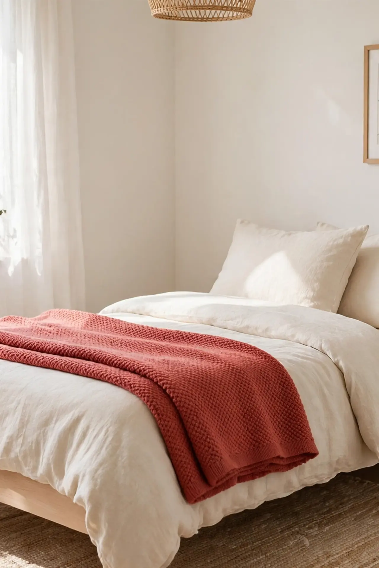Red Throw Blanket