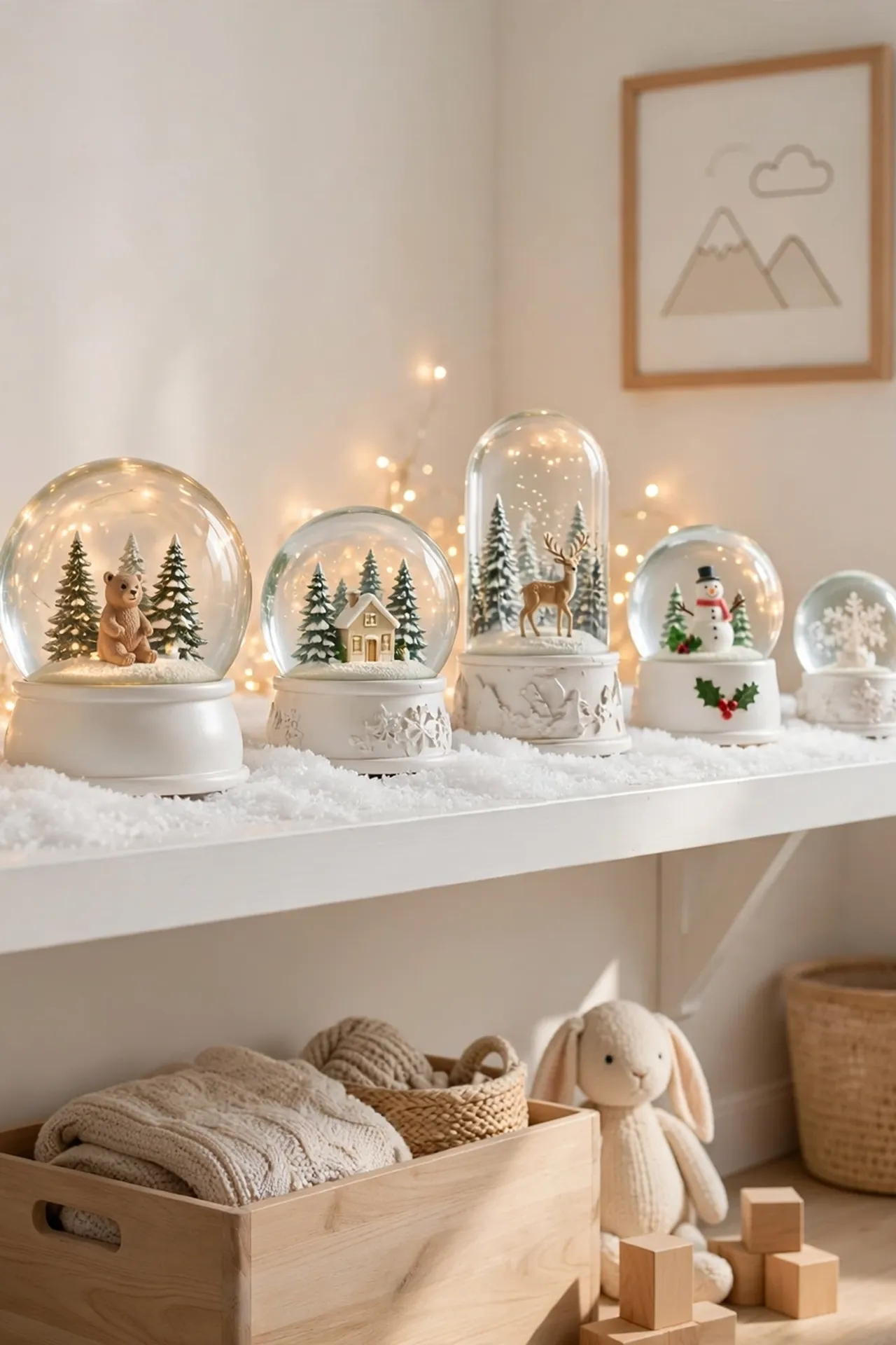 Snow Globe Shelf