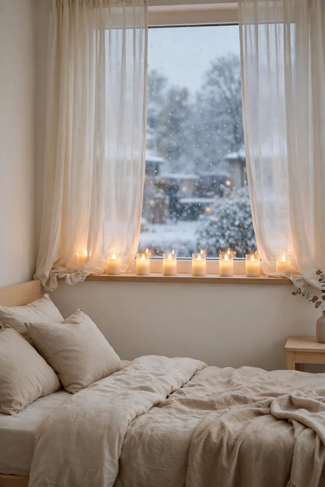 Warm Glow Window Candles