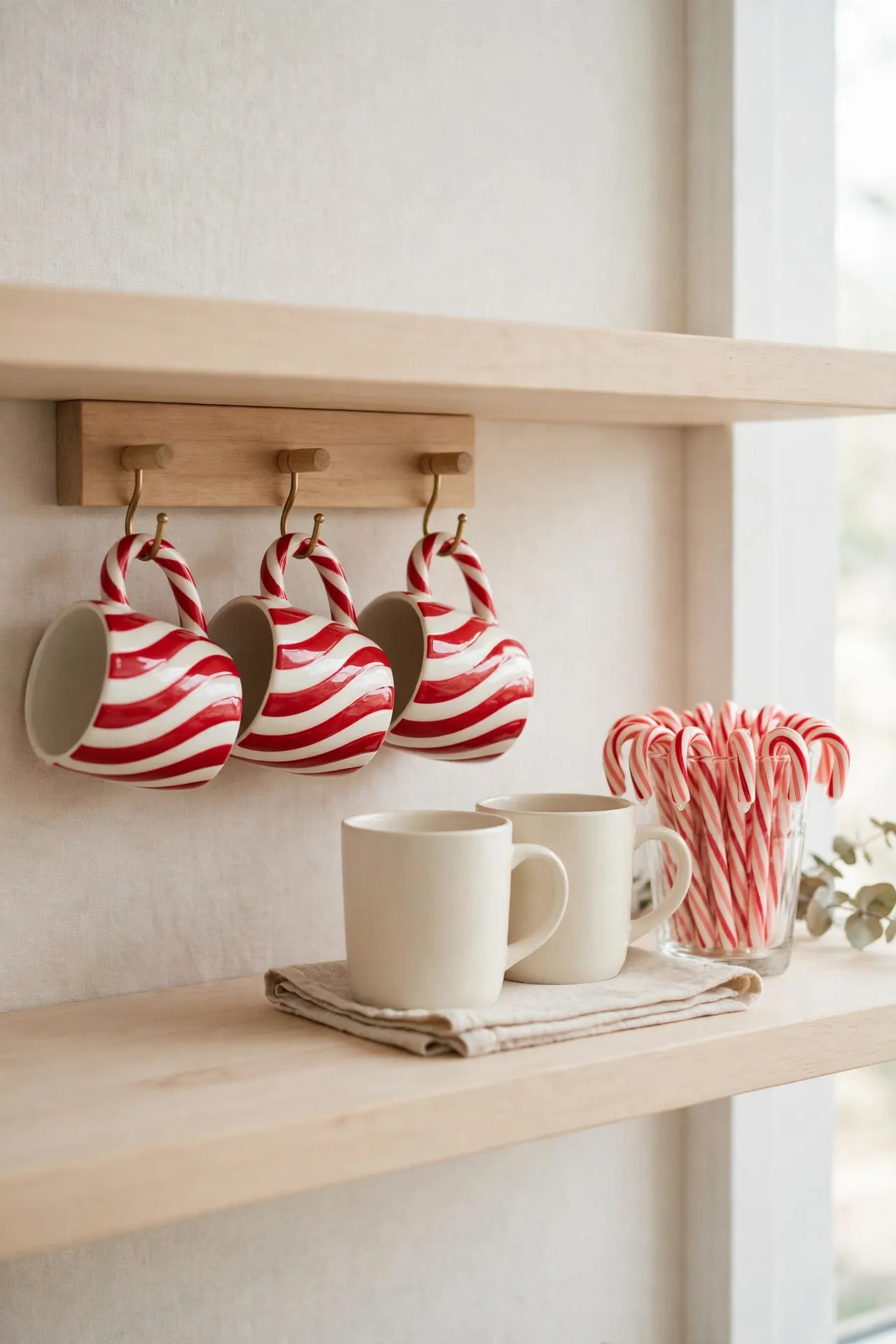 Candy Cane Mugs