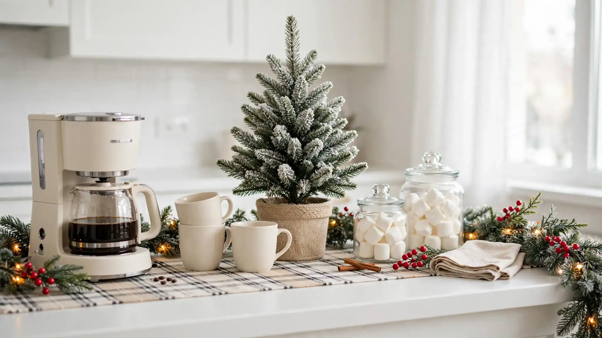 christmas coffee bar ideas