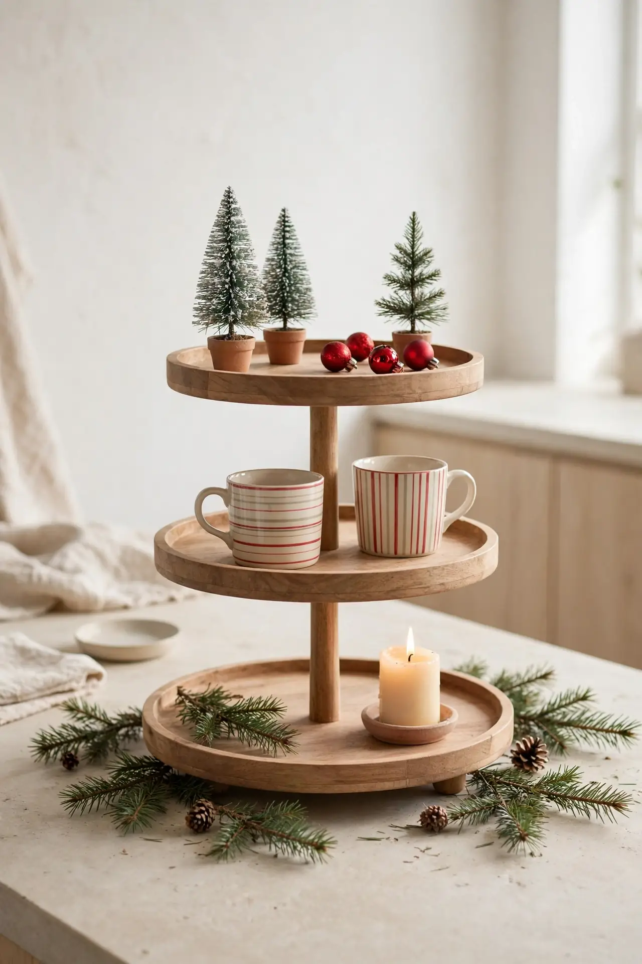 Tiered Tray Display