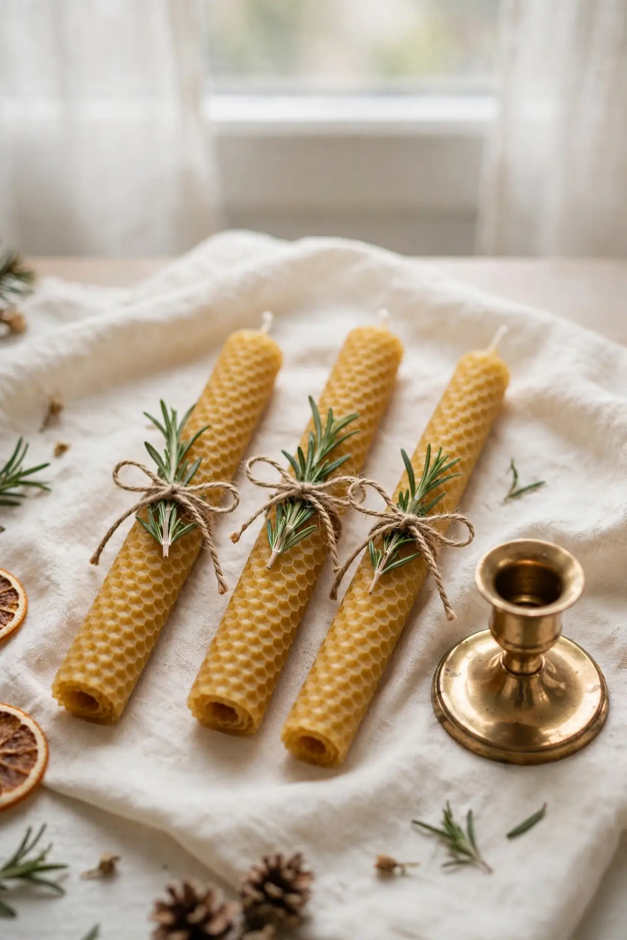 Beeswax Candle Tapers