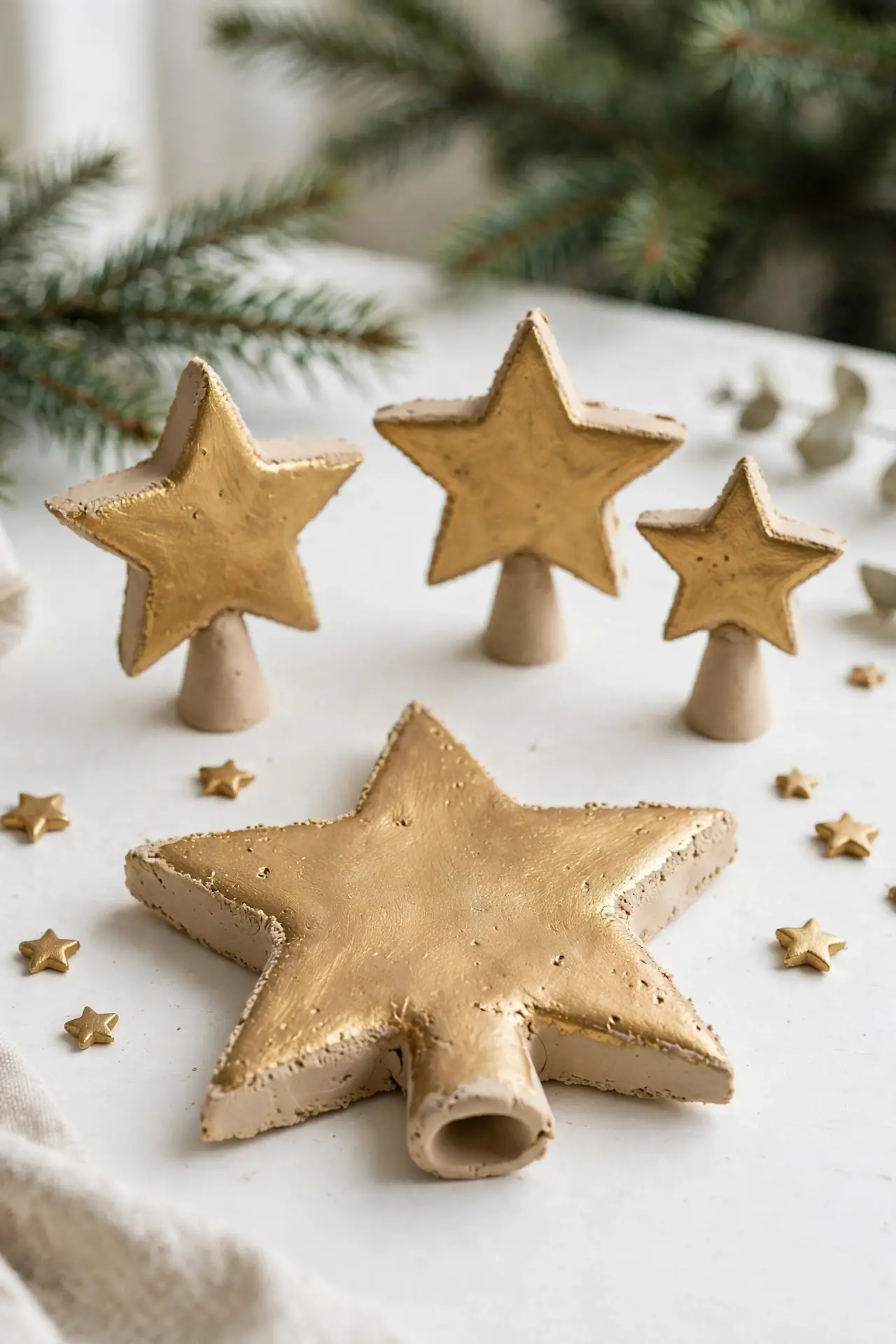 Clay Star Toppers