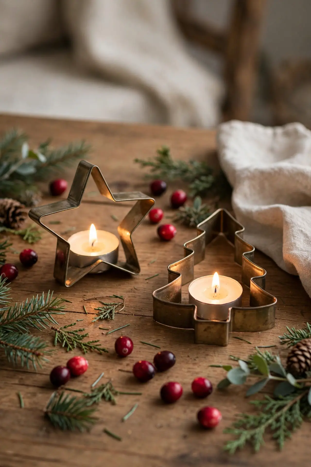 Cookie Cutter Candleholders