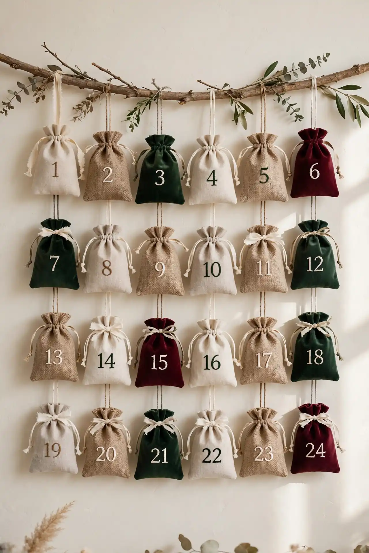 Ribbon Advent Calendar