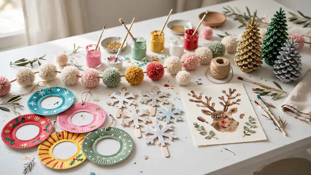christmas crafts for kids to make
