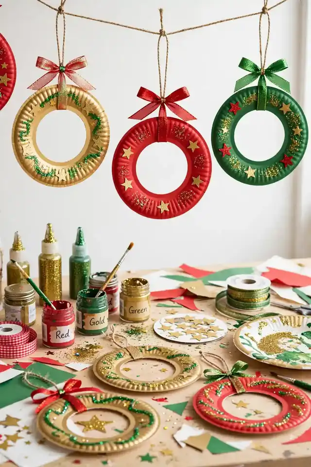 Cardboard Gingerbread Houses