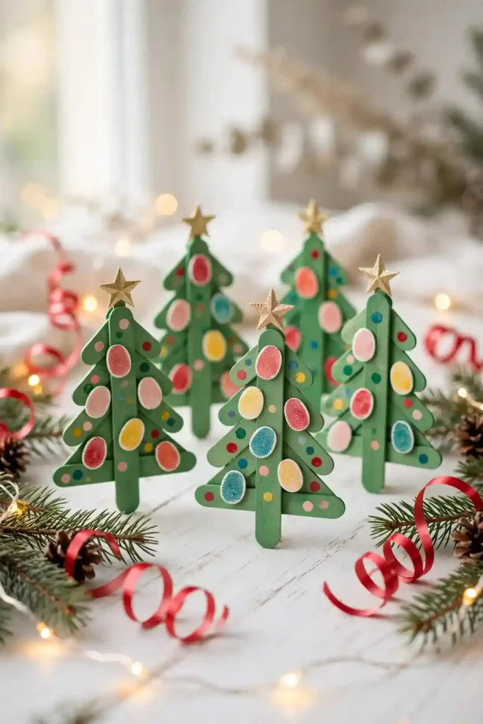 Popsicle Stick Trees