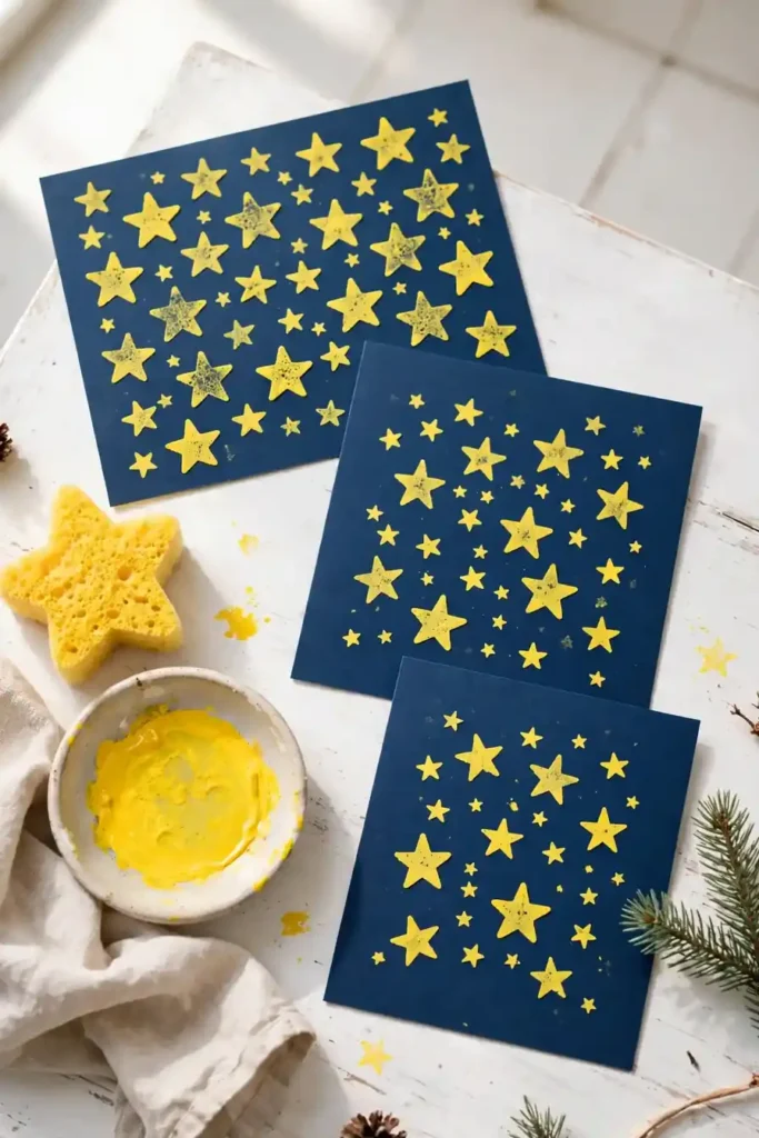 Sponge Star Prints