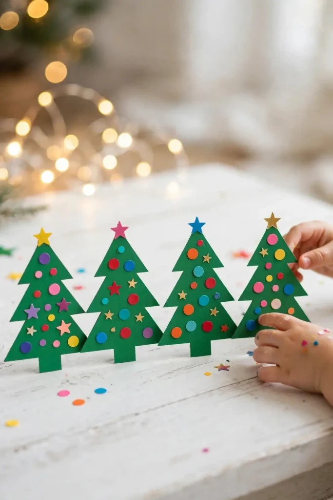 Sticker Christmas Trees