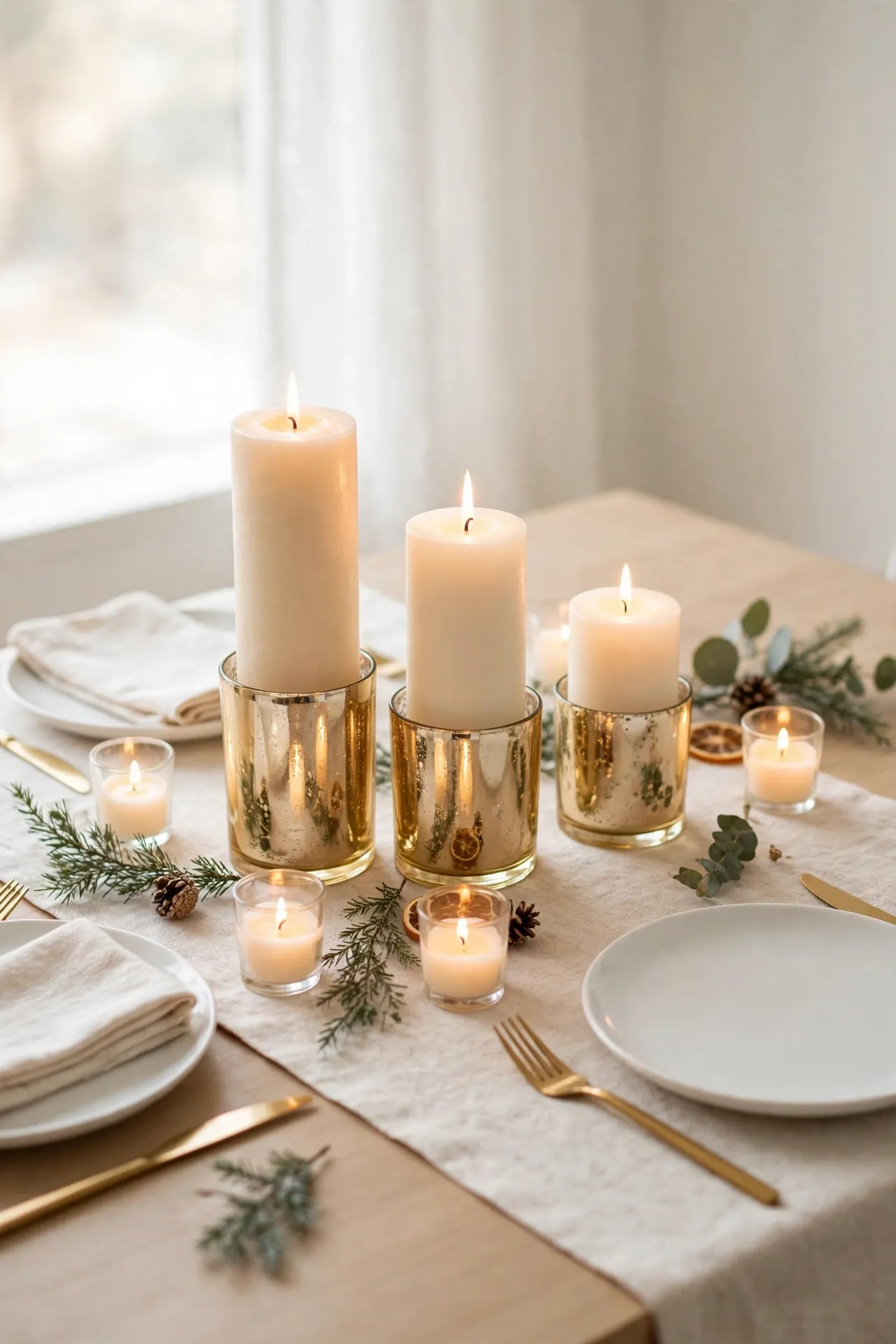 Candlelit Gold Glow