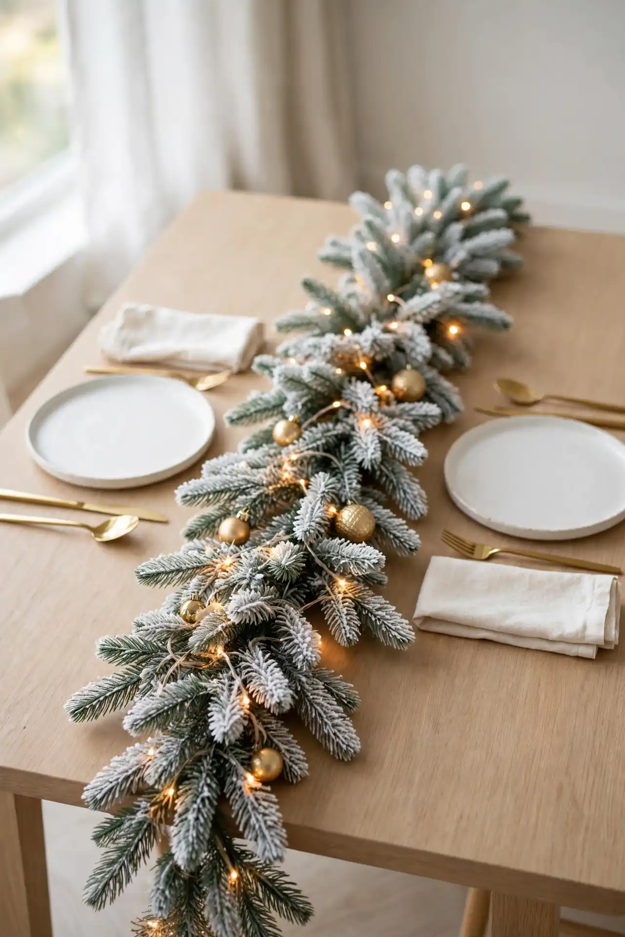 Frosted Fir Garland