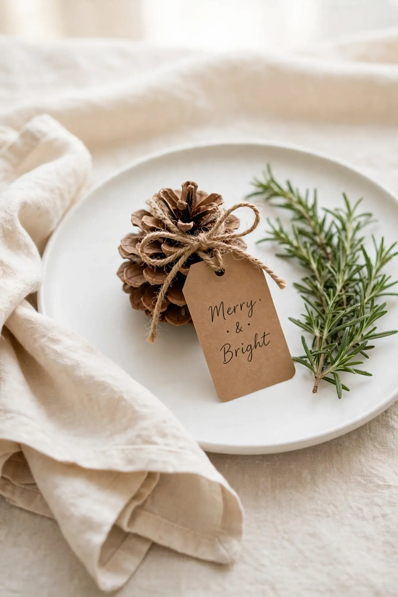Pinecone Place Settings
