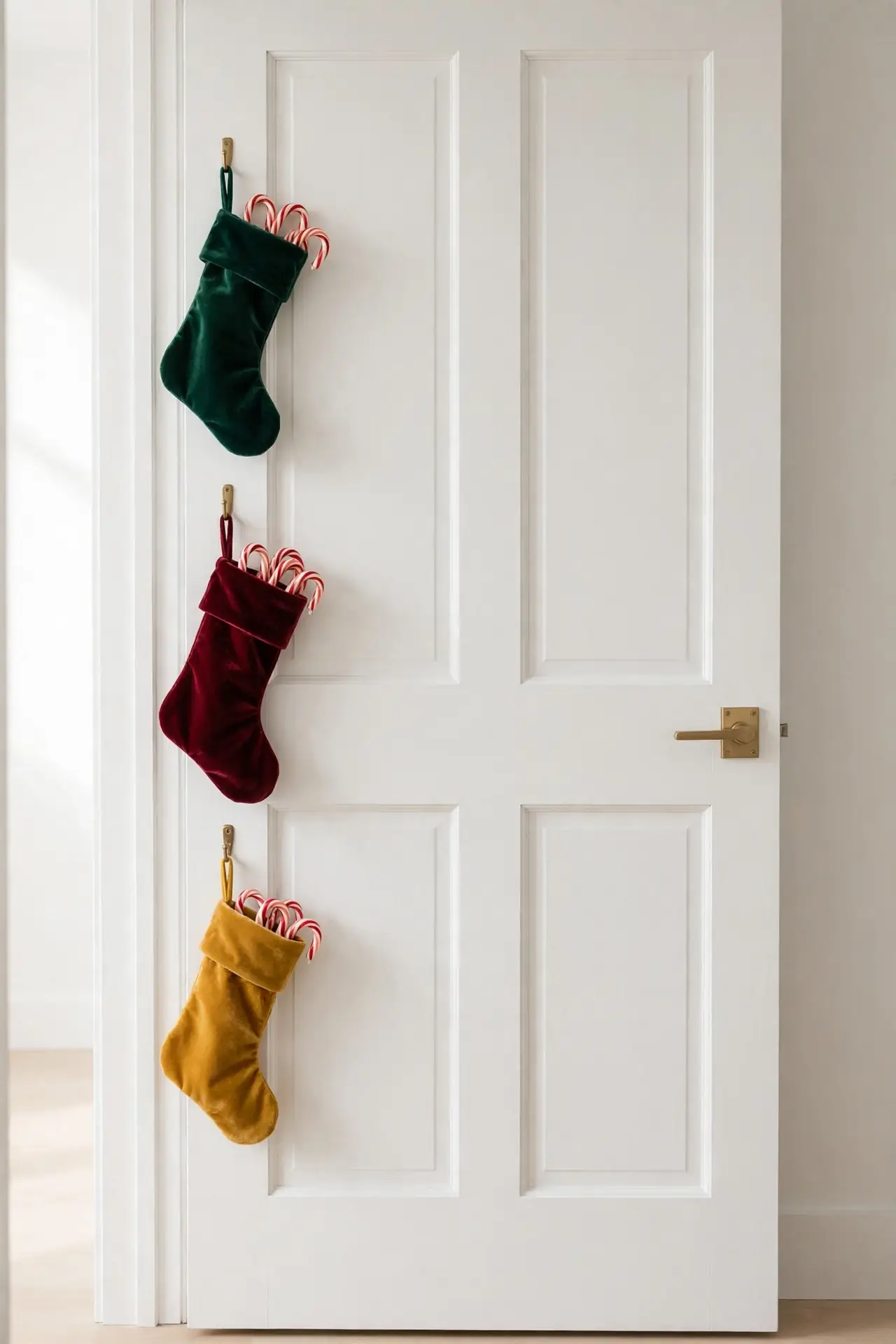 Velvet Stocking Hooks
