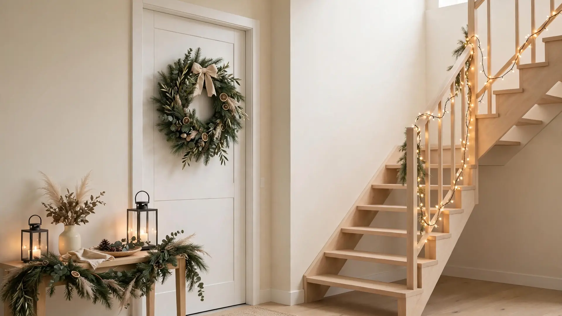 christmas entryway decor ideas