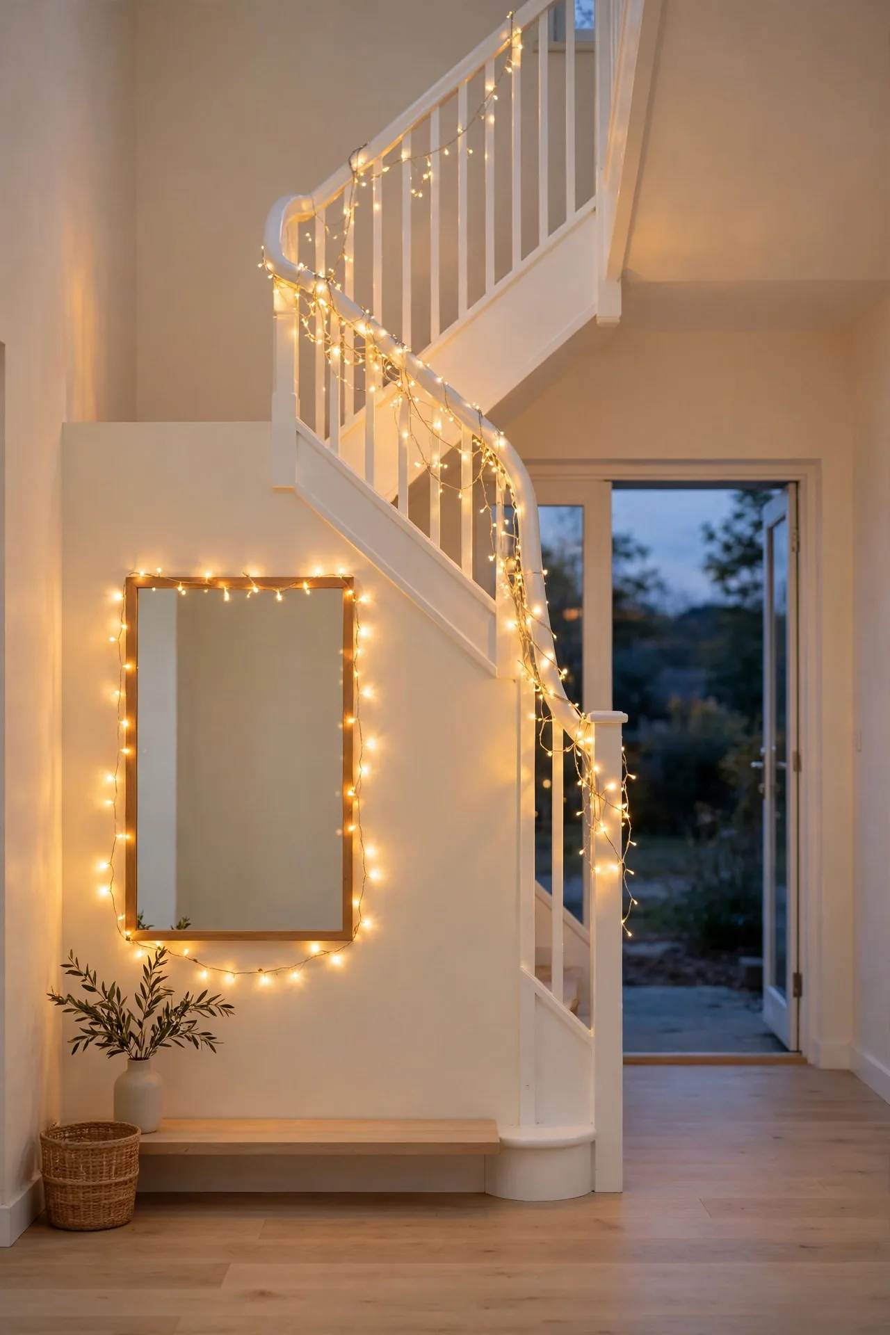 Golden Fairy Light Glow