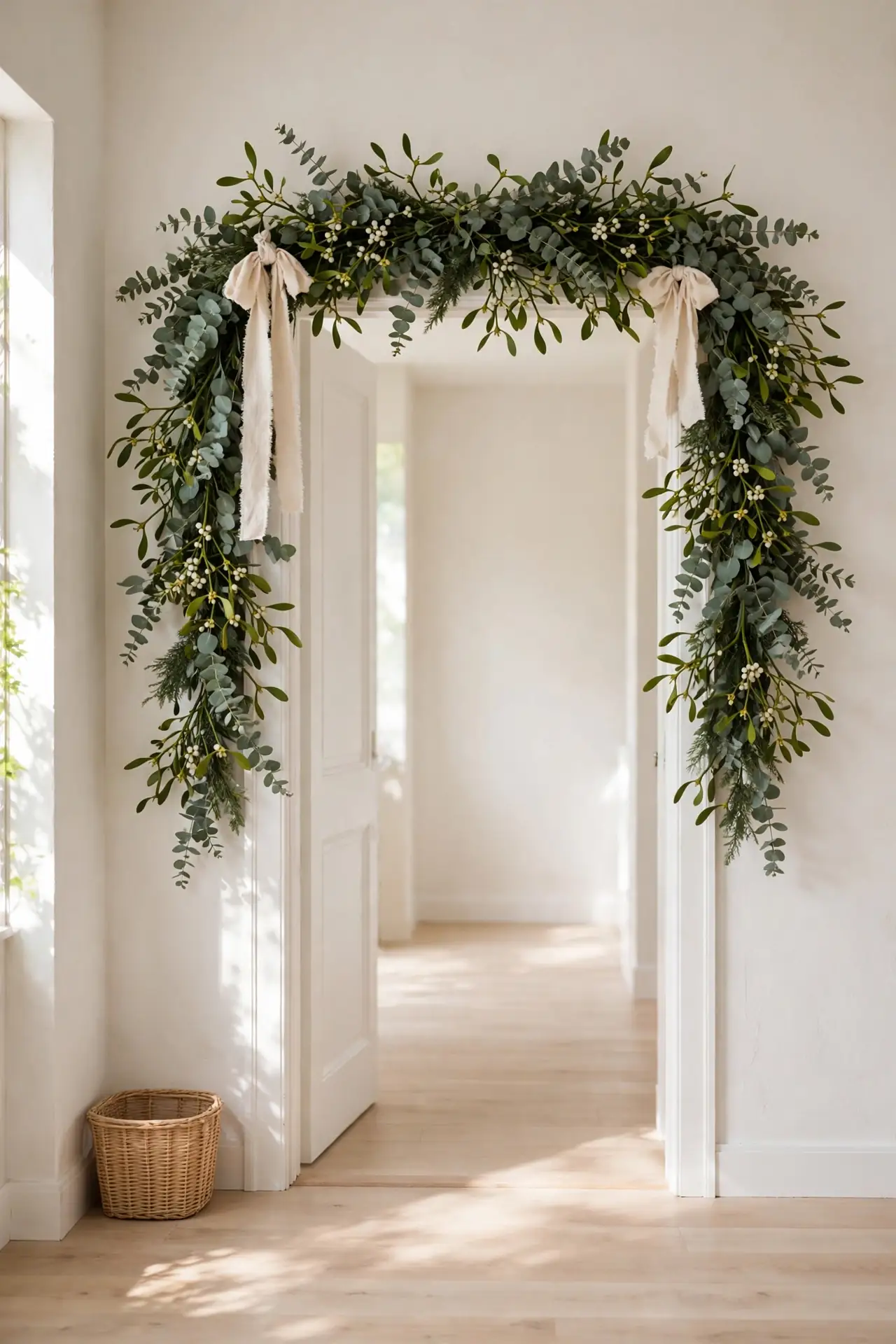 Mistletoe Arch Moment