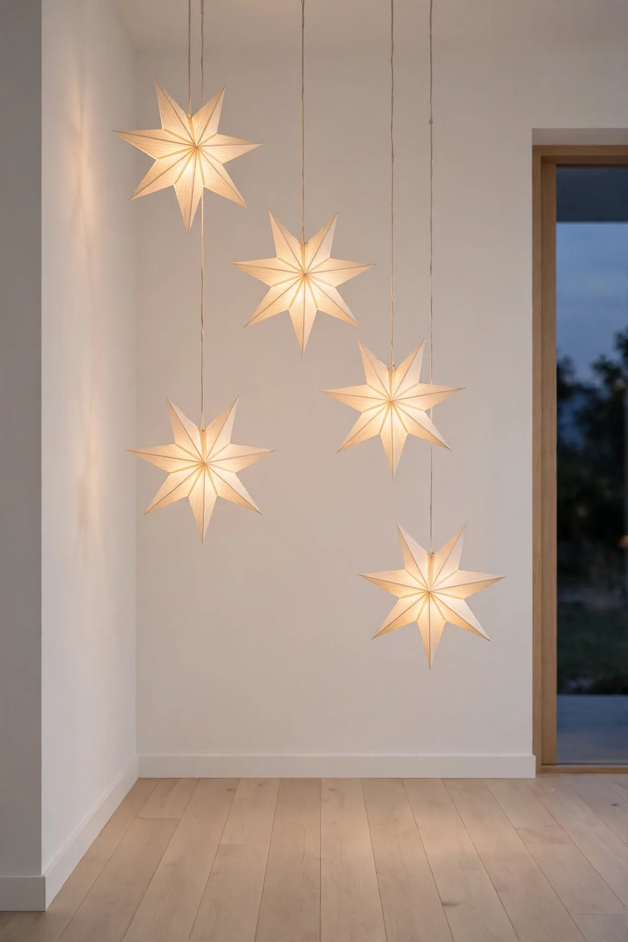 Paper Star Lanterns