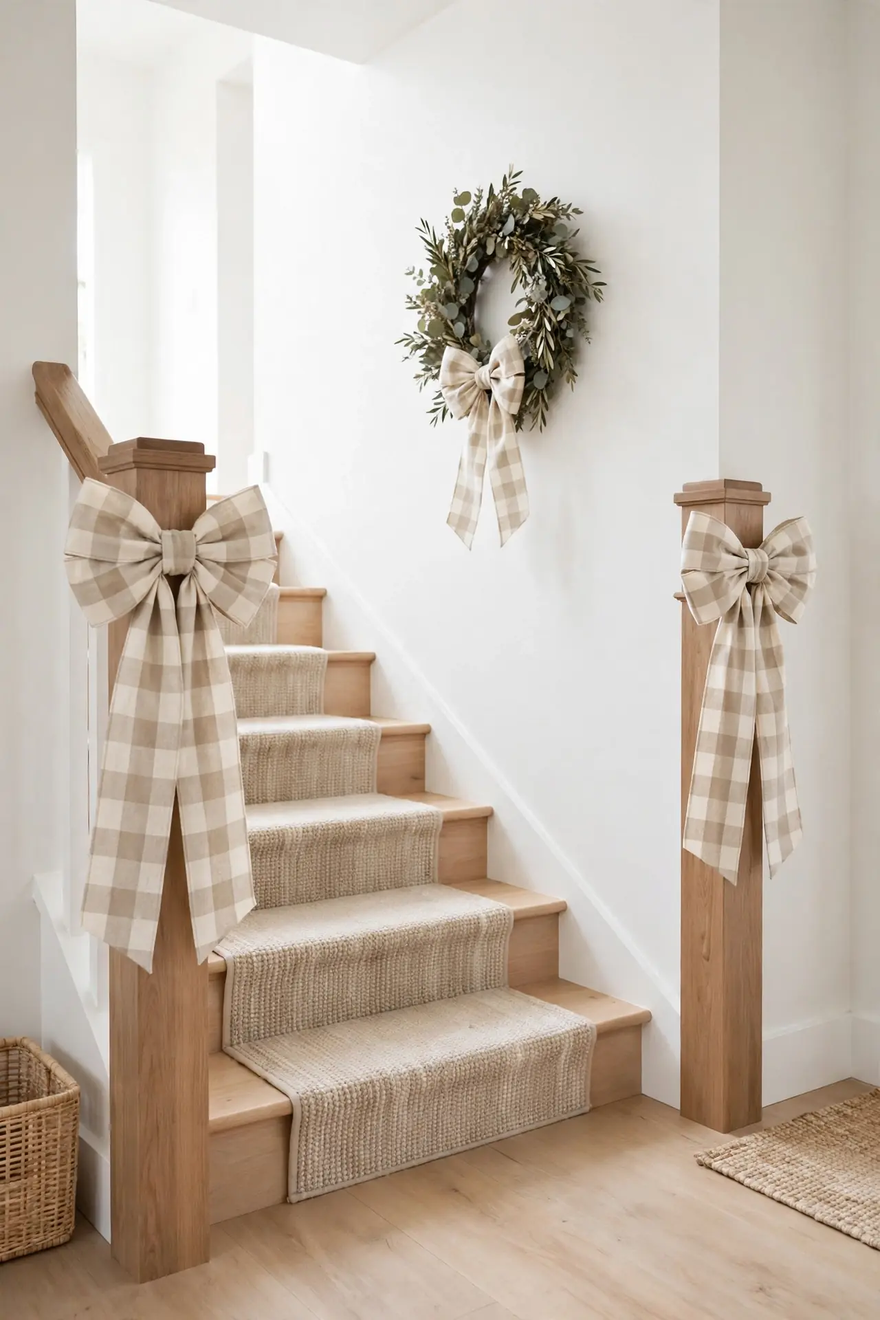 Plaid Bow Finish