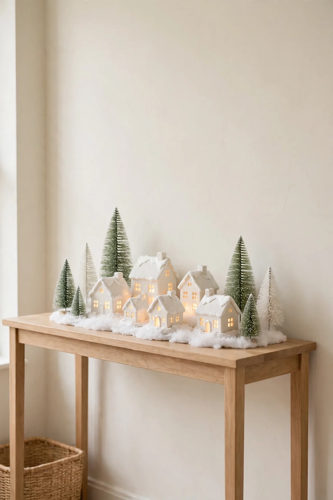 Snow Village Vignette