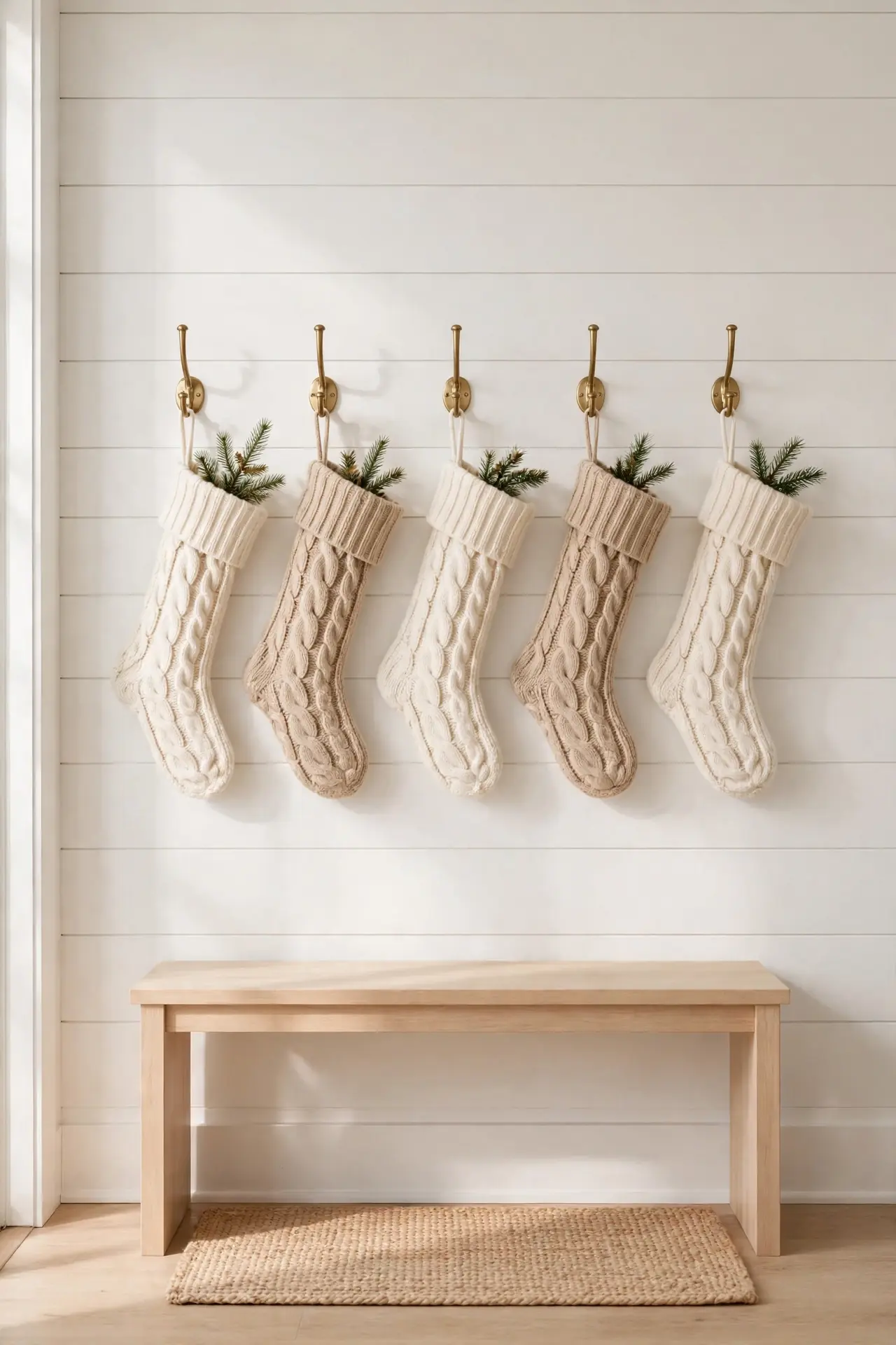 Stocking Hook Wall