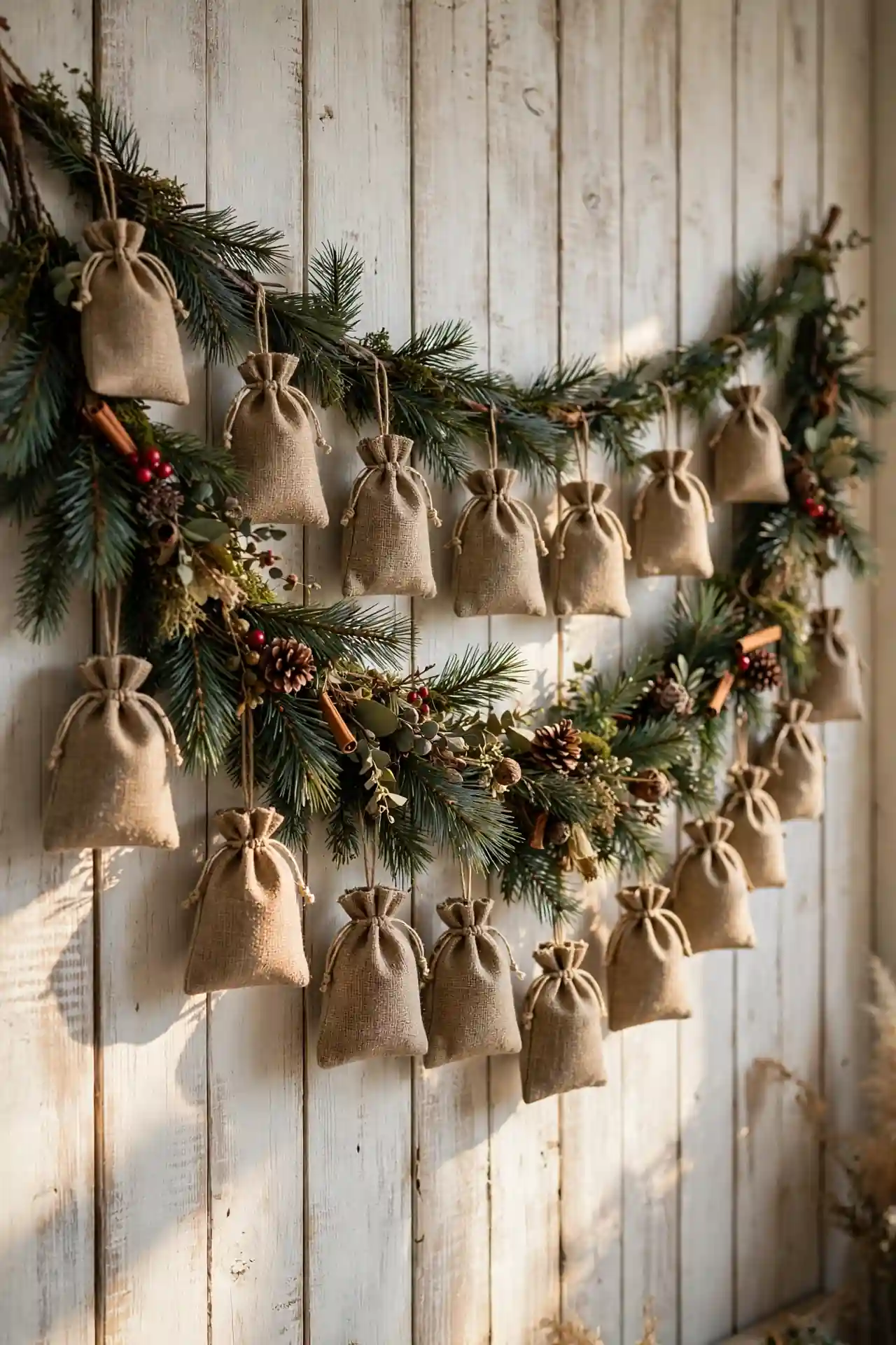 Farmhouse Advent Garland