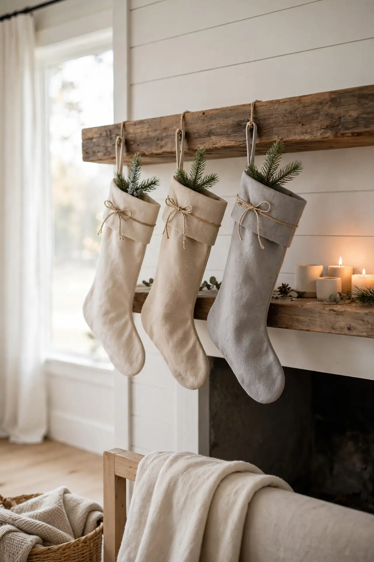 Neutral Stocking Row