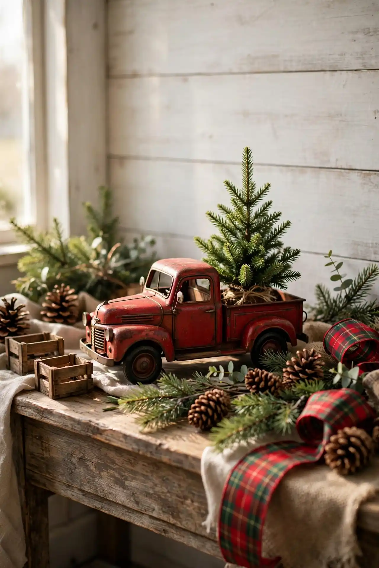 Vintage Truck Vignette