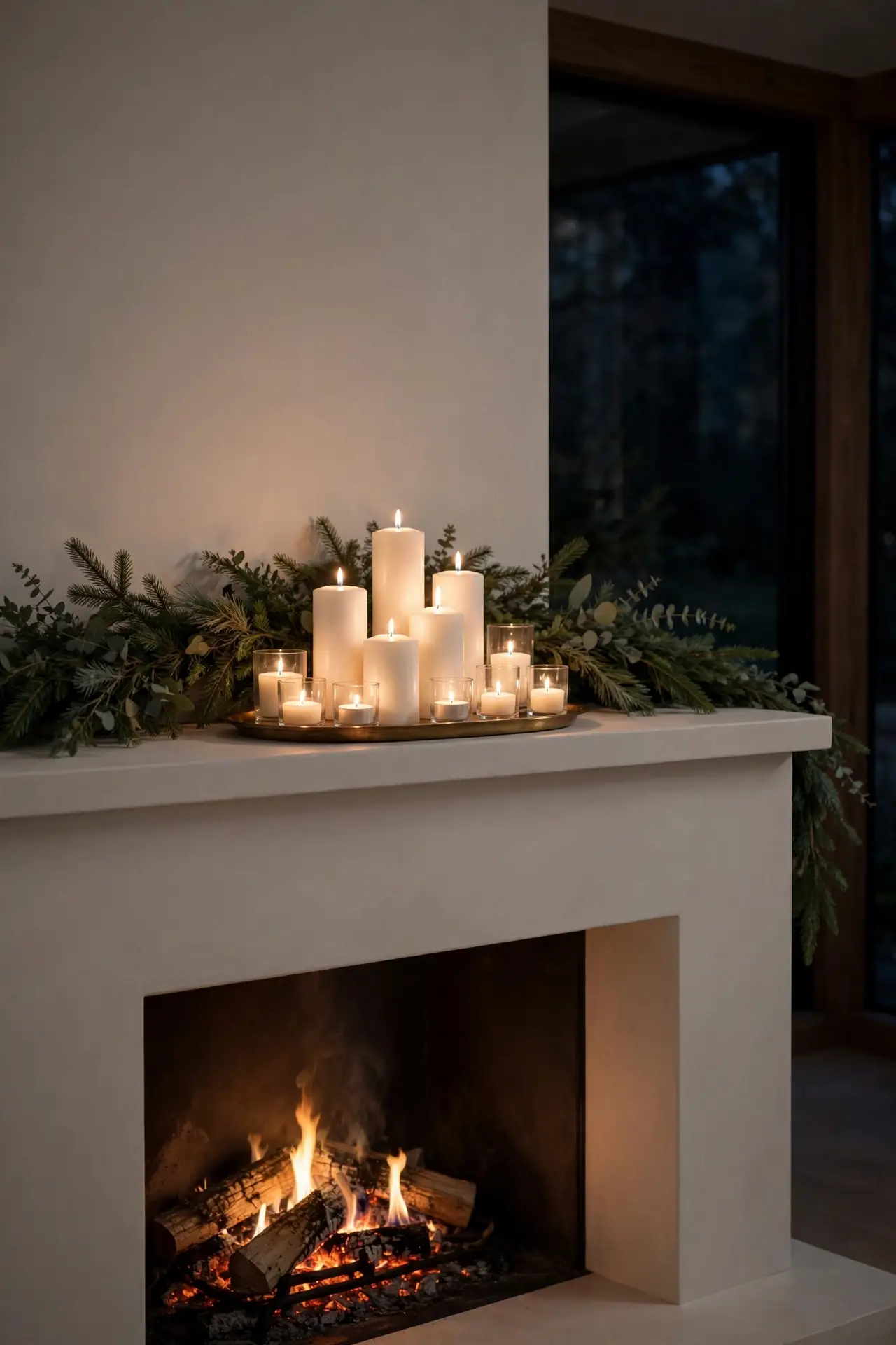 Candle Cluster Glow