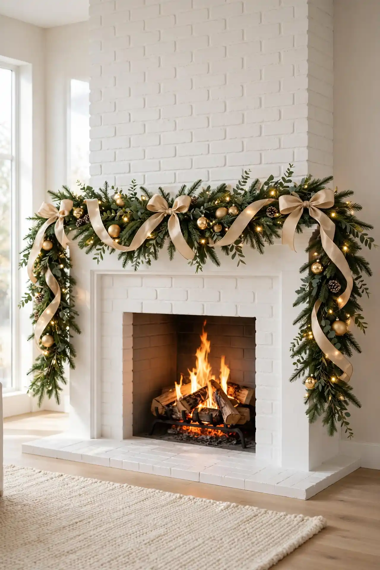 Ribbon Wrapped Garland
