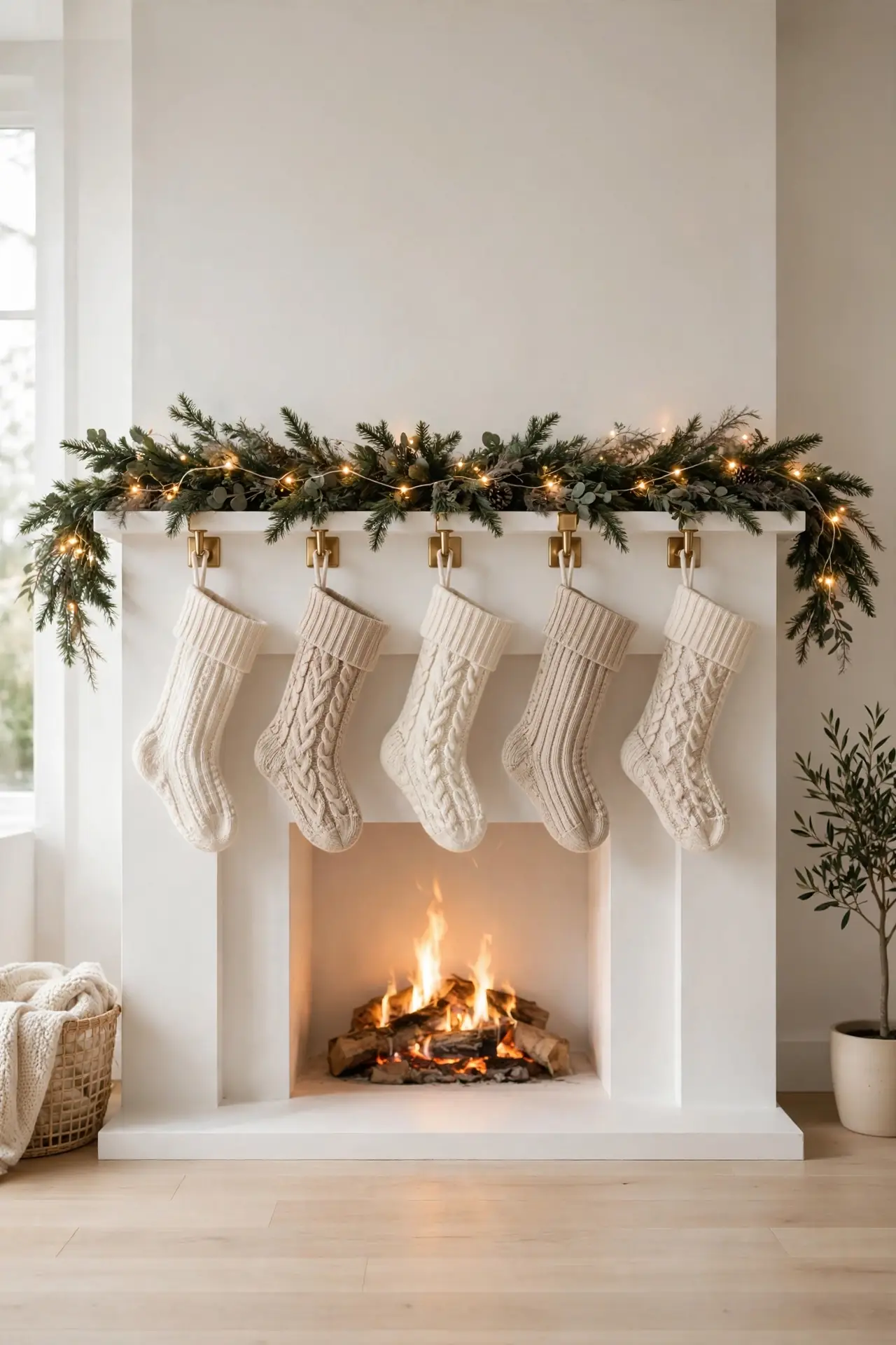 Stockings Hung Evenly