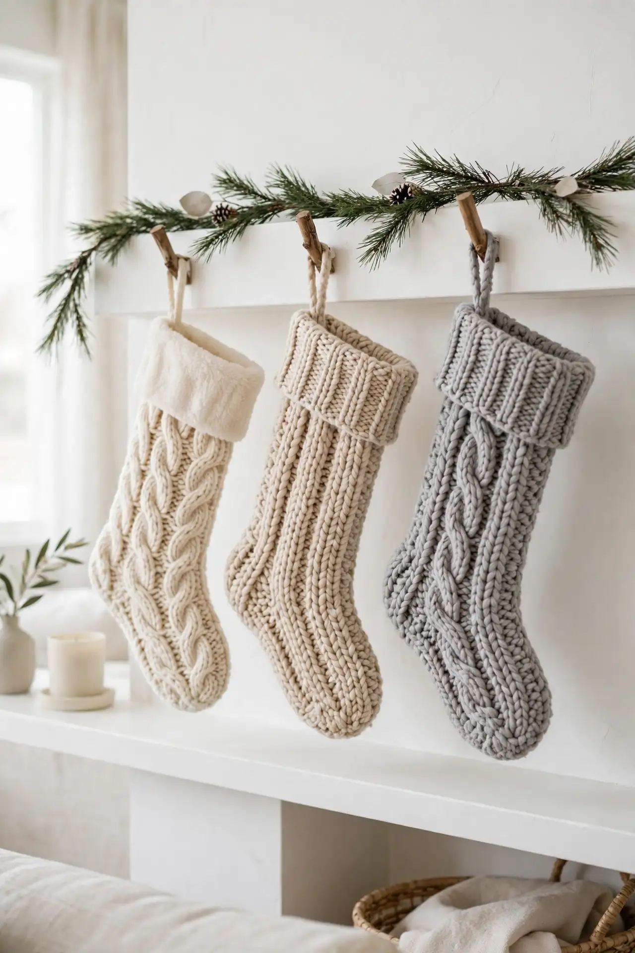 Cozy Knit Stockings