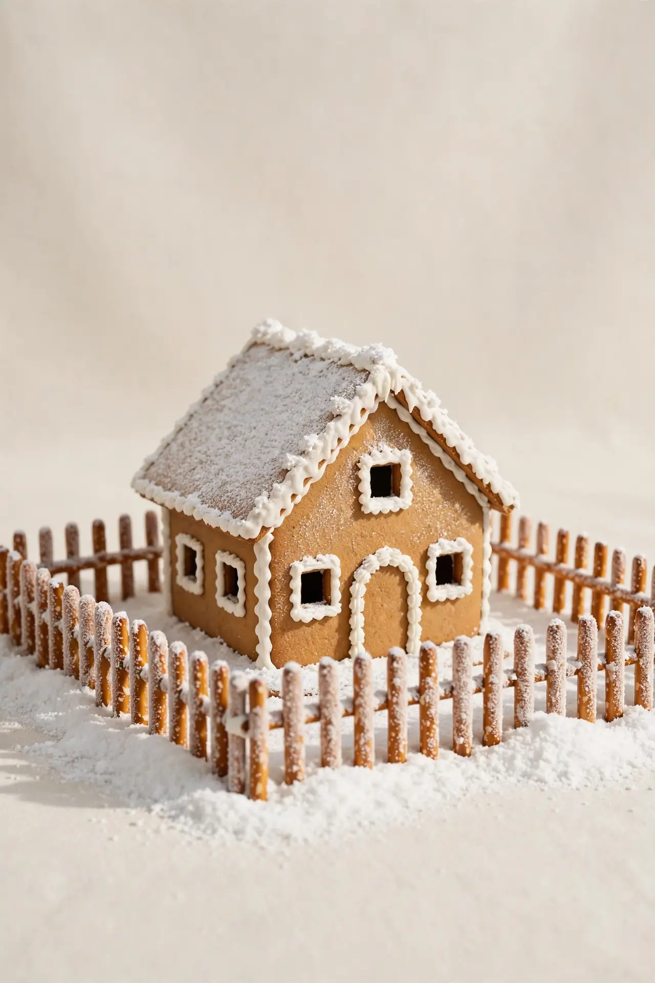 Frosty Pretzel Fences