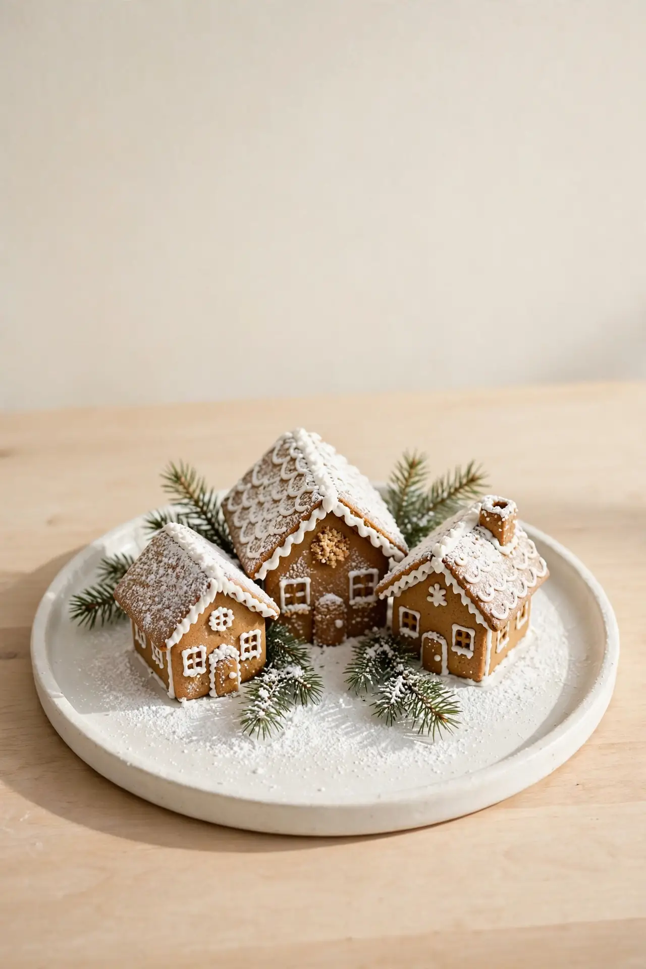 Winter Village Centerpiece