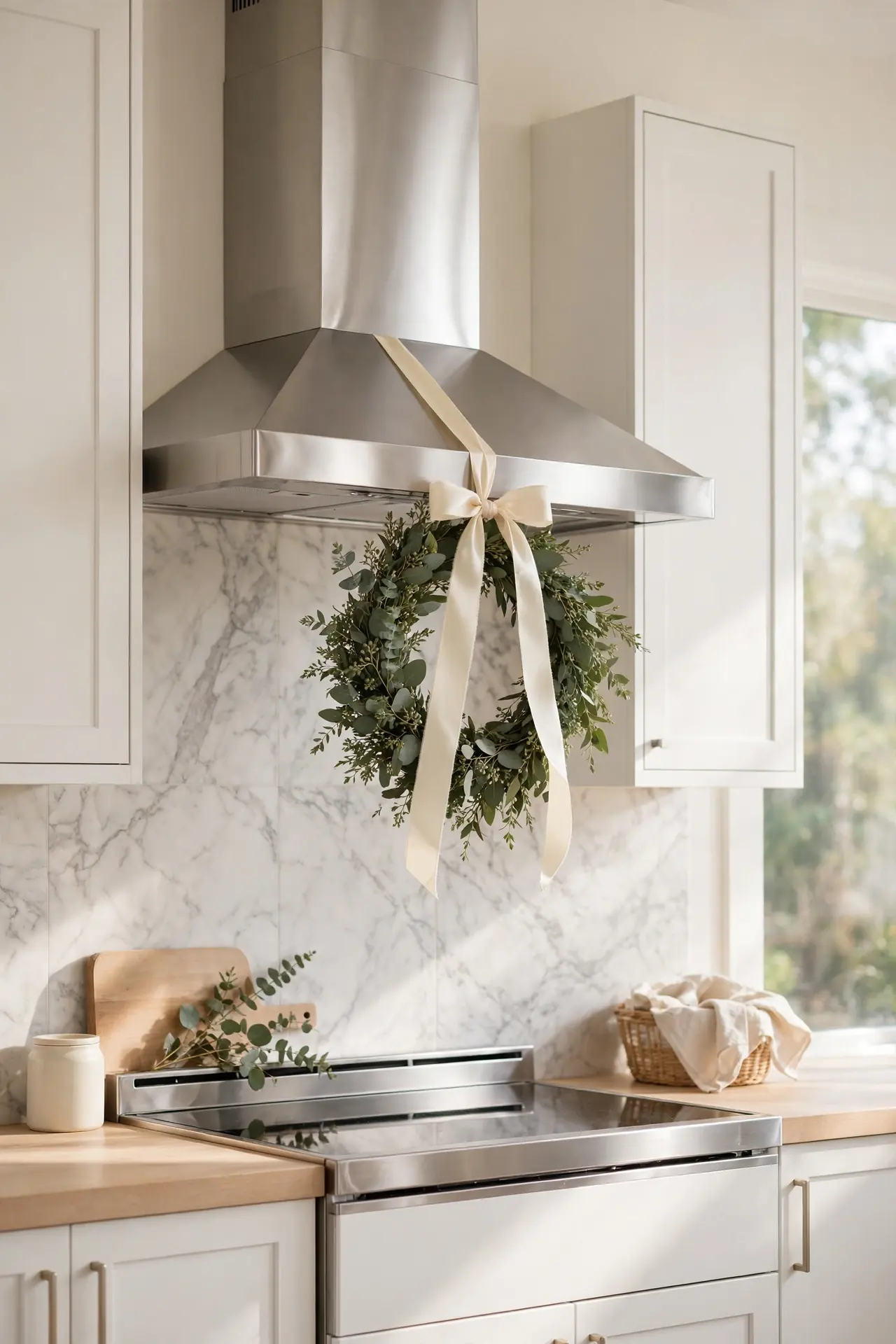 Wreath Range Hood