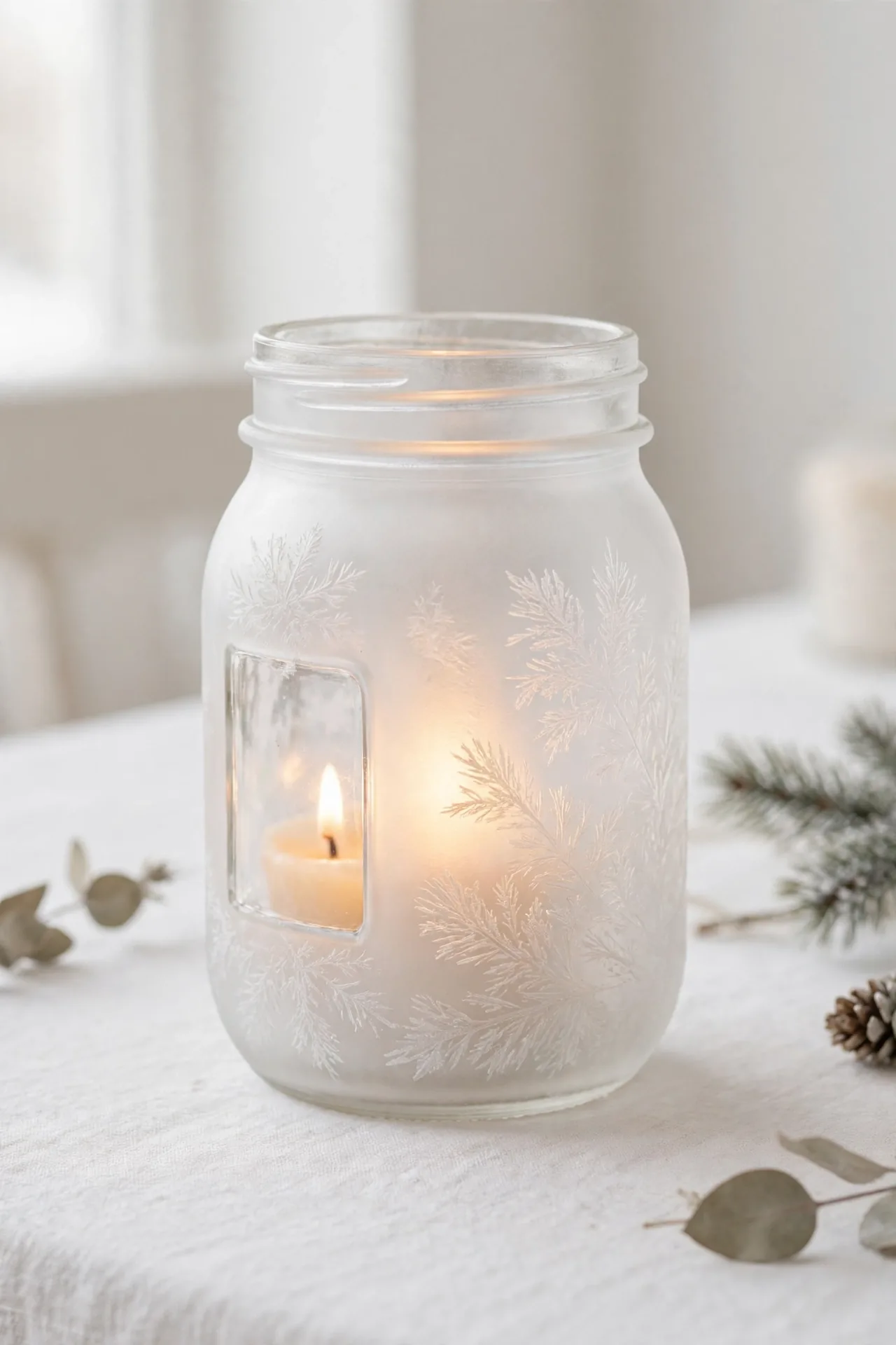 Frosted Glass Glow