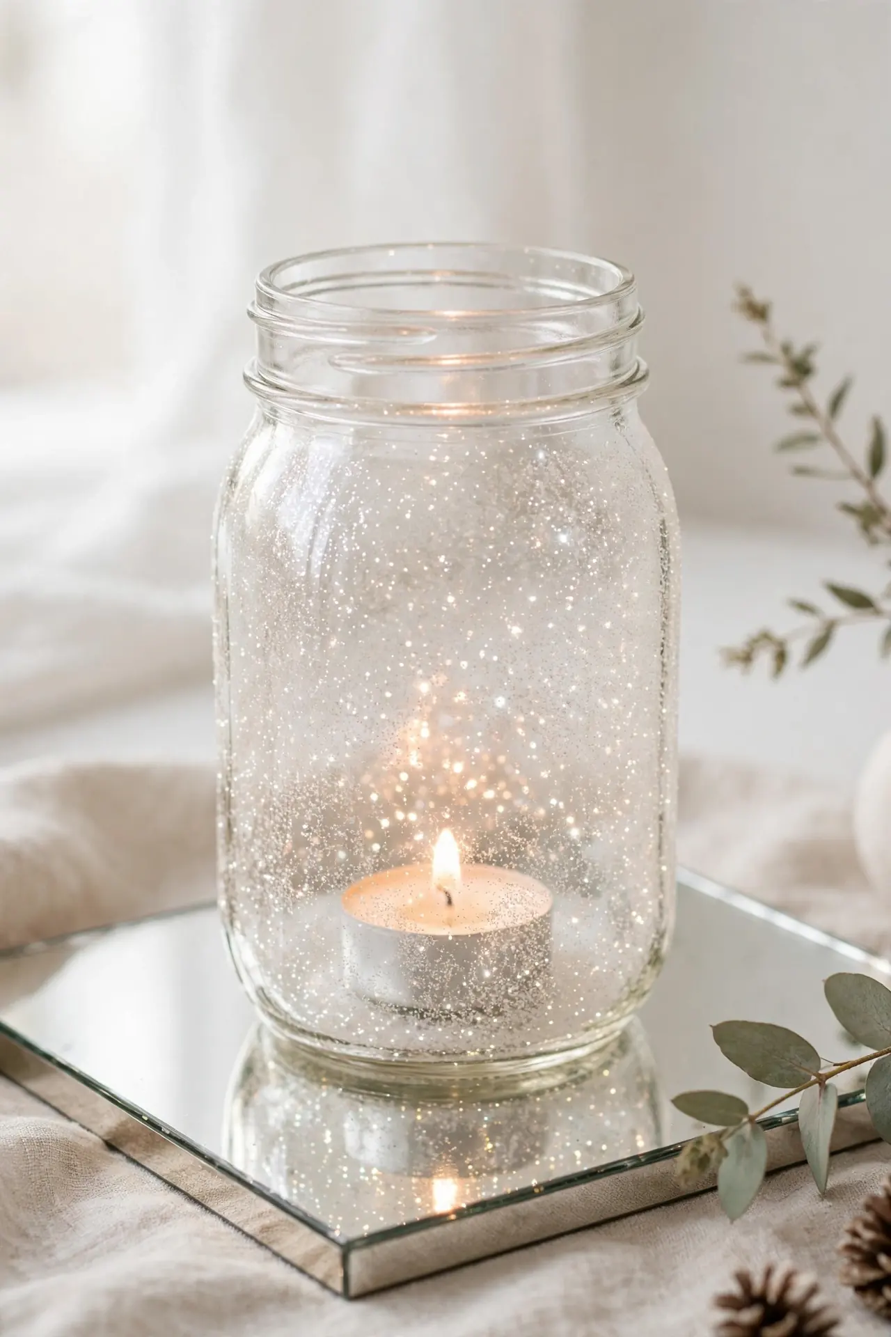 Glitter Snow Scene