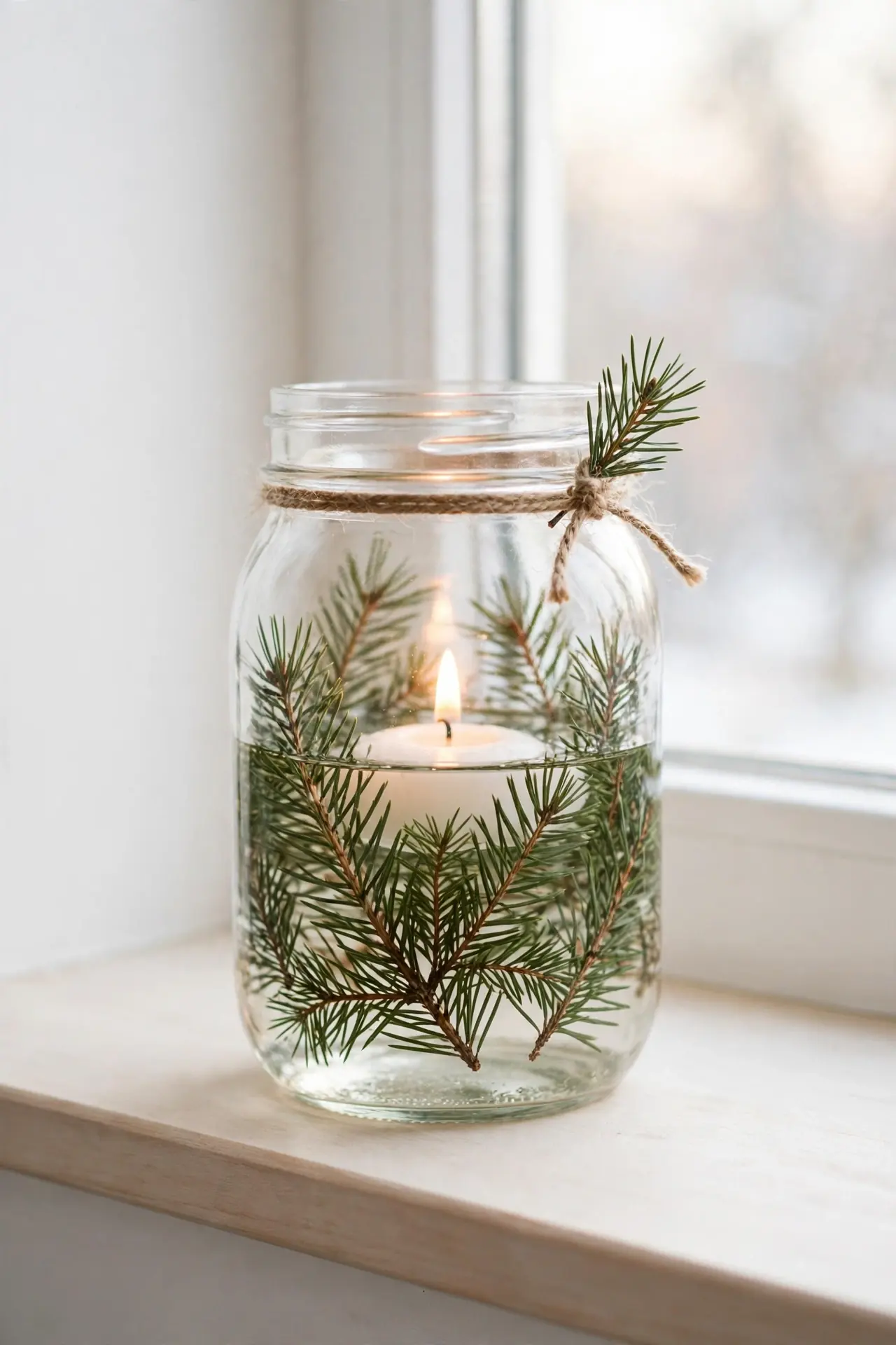 Pine Sprig Lanterns