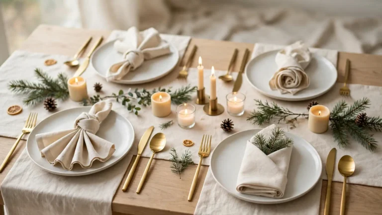 christmas napkin folding ideas